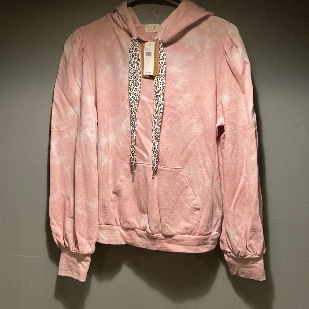 Nwt Anthropologie pink hoodie